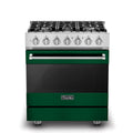 VIKING 30" Self-Cleaning Dual Fuel Range Viking 3 Series Green - RVDR33025BIV