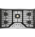 MONOGRAM Monogram 36" Deep-Recessed Gas Cooktop in Stainless Steel - ZGU36RSLSS