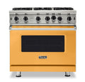 VIKING 36" Open Burner Gas Range Viking 5 Series Yellow - VGIC53626BDA