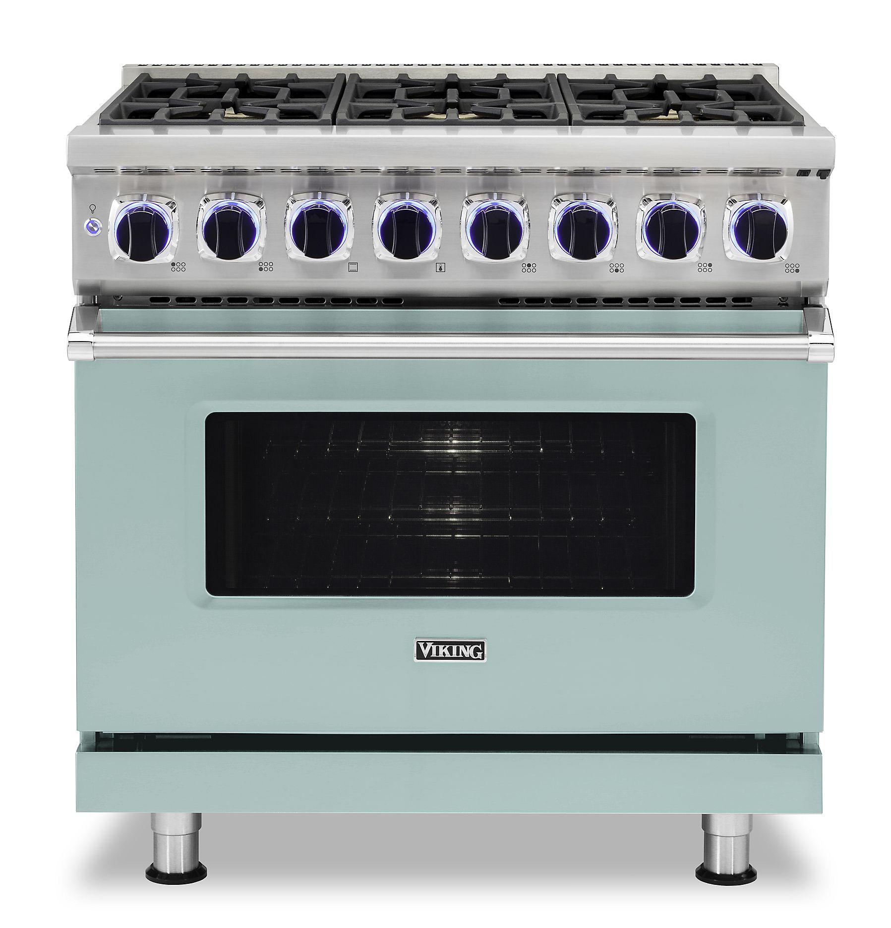 VIKING 36" Dual Fuel Range - VDR7362 Viking 7 Series Other - VDR73626BSPLP