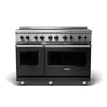 VIKING 48" Induction Range - VIR5483 Viking 5 Series Black - VIR54836BCS