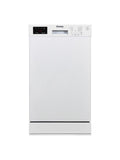 DANBY Danby 18" Wide Built-in Dishwasher in White - DDW18D1EW