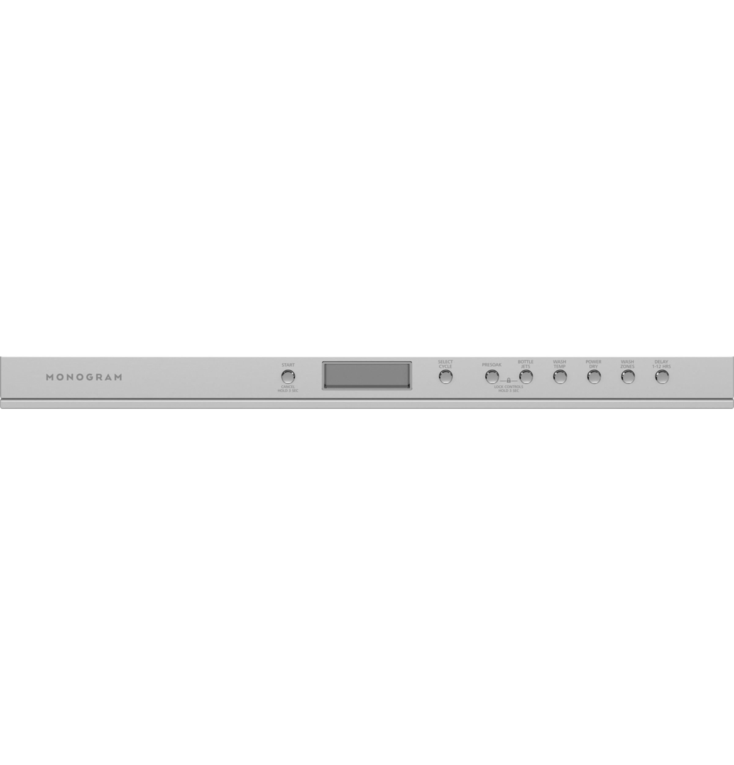MONOGRAM Monogram 24" Statement Fully Integrated Dishwasher in Stainless Steel - ZDT985SPNSS