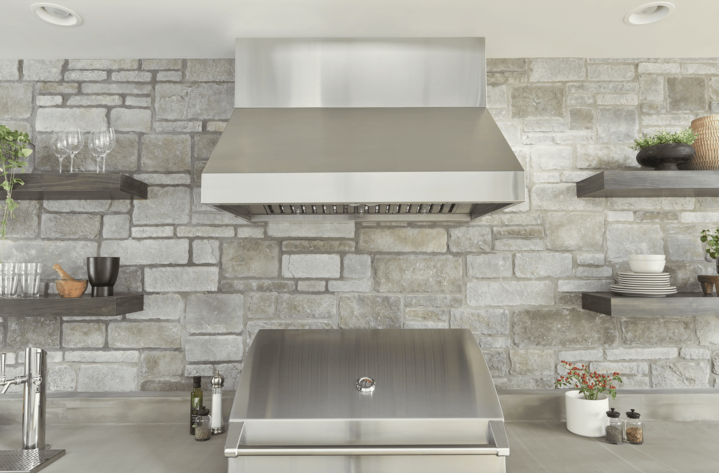 ZEPHYR Cypress Wall Outdoor, 54in, LED, SS, 1200 CFM in Stainless Steel - AK7854CS