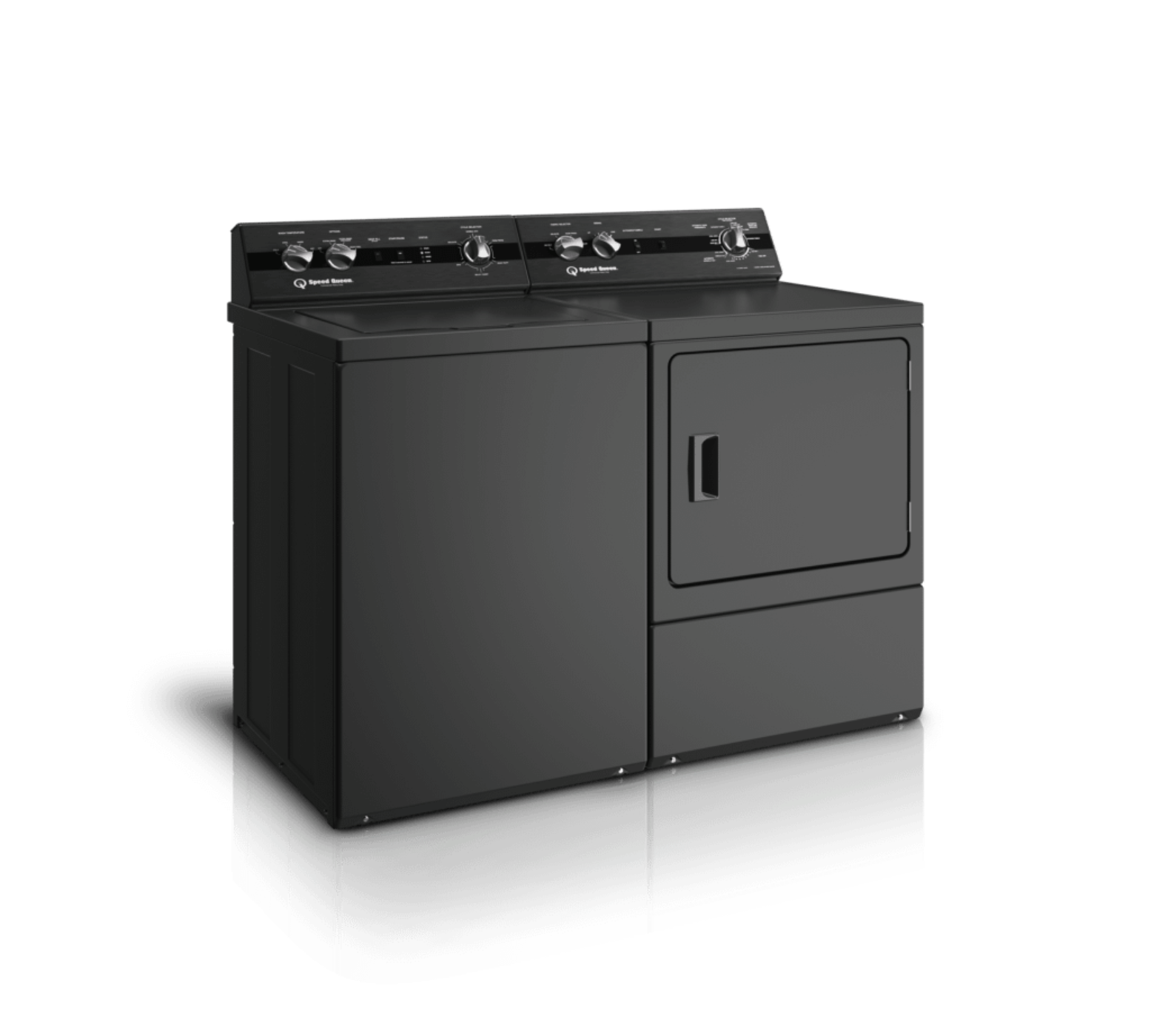 SPEED QUEEN TC5003BN TC5 Top Load Washer with Speed Queen Classic Clean No Lid Lock  Black - TC5003BN
