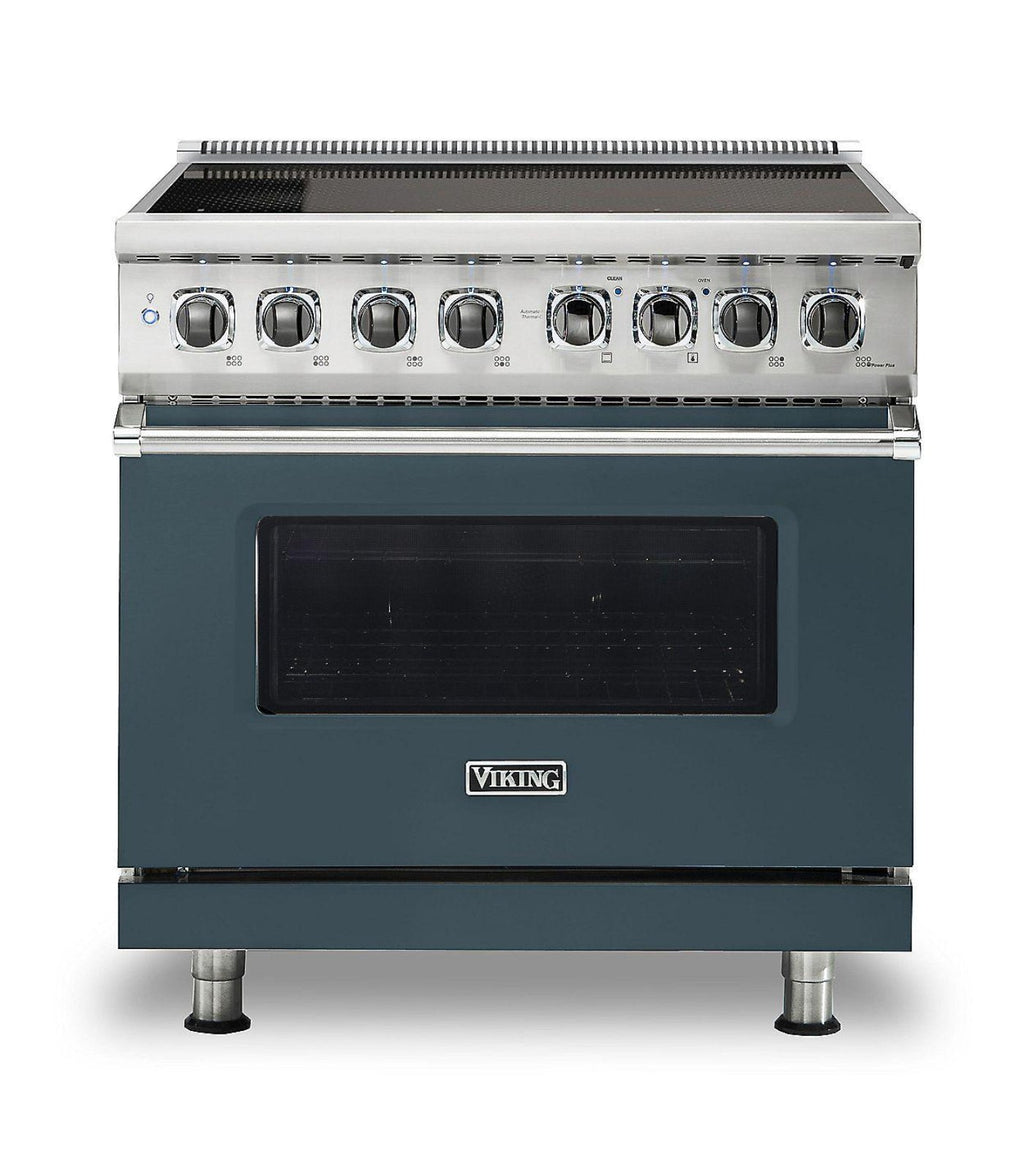 VIKING 36" Induction Range Viking 5 Series Gray - VIR53626BSQ