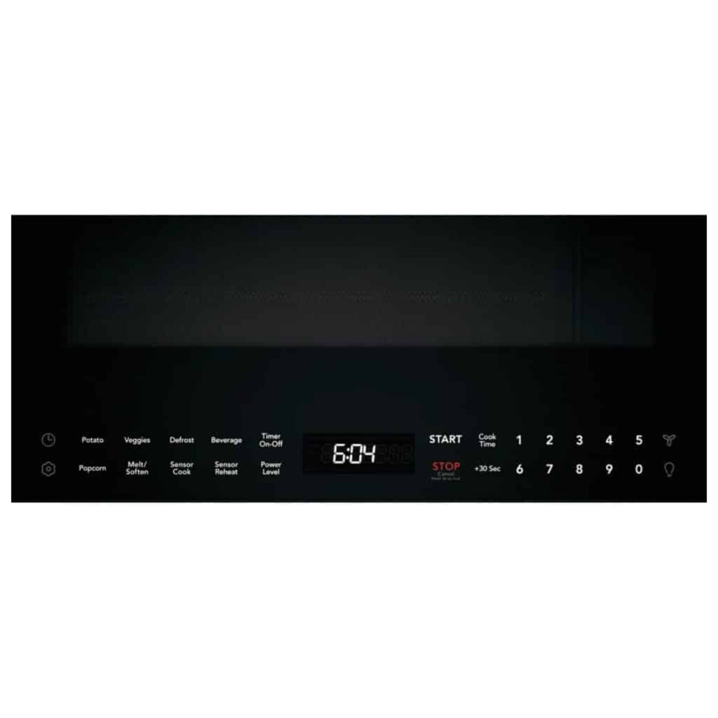 XO APPLIANCE XOOTR30BS 30" Over-The-Range Microwave Oven in Black Glass with in Stainless Steel Trim Black On Stainless - XOOTR30BS