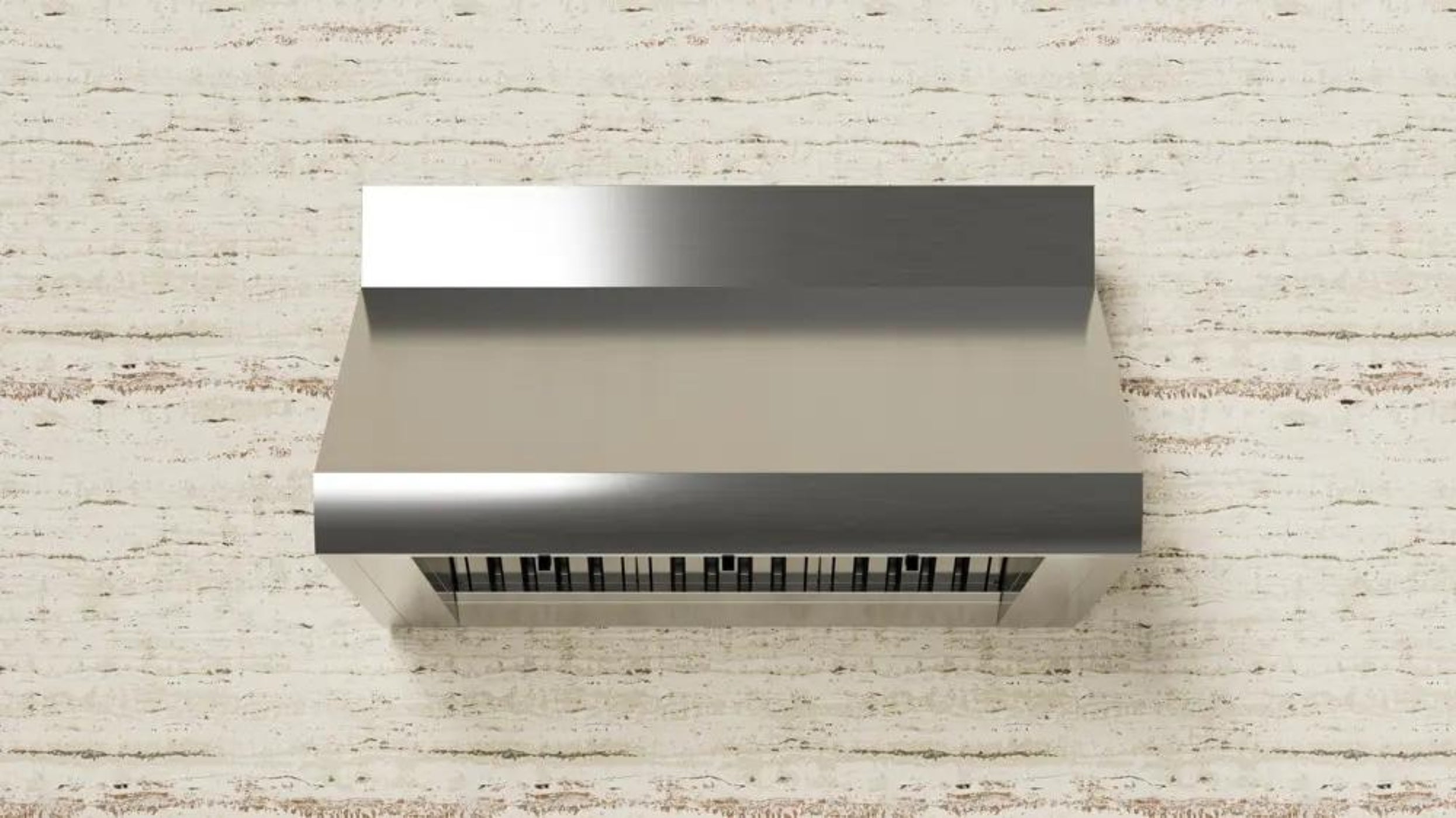 XO APPLIANCE XOGV42S Outdoor hood, 42"W, 33"D, 18"T, 1200CFM, LEDs, pro baffle filters in Stainless Steel - XOGV42S