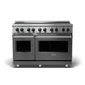 VIKING 48" Induction Range - VIR5483 Viking 5 Series Gray - VIR54836BDG
