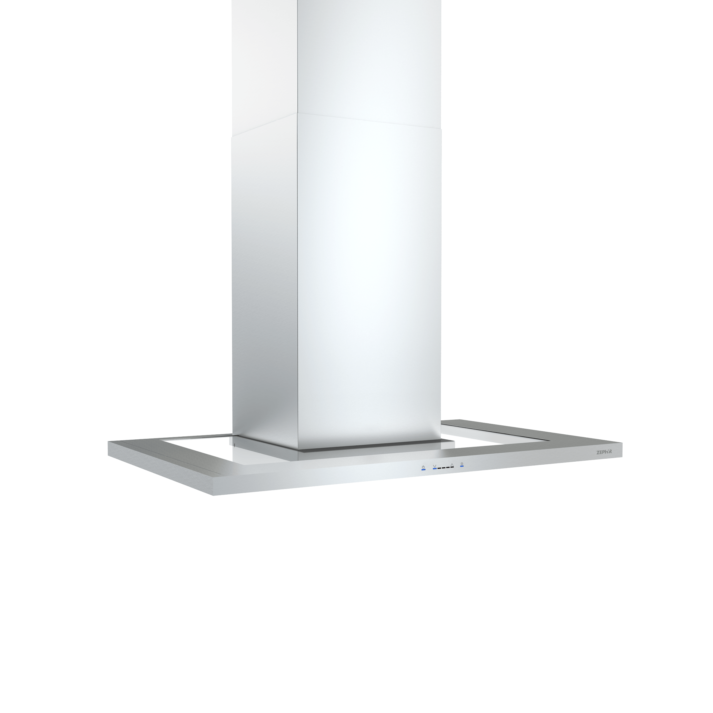 ZEPHYR Modena, Wall, 30in, SS+Glass, LED, ACT in Stainless Steel - ZMOE30BS