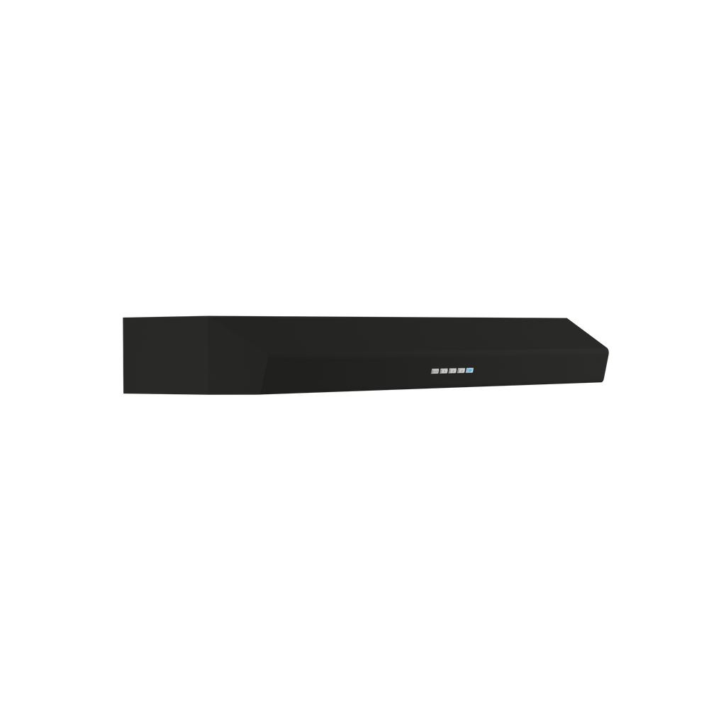 ZEPHYR Breeze II, Under Cabinet, 36", Black, LED Black - AK1236CB