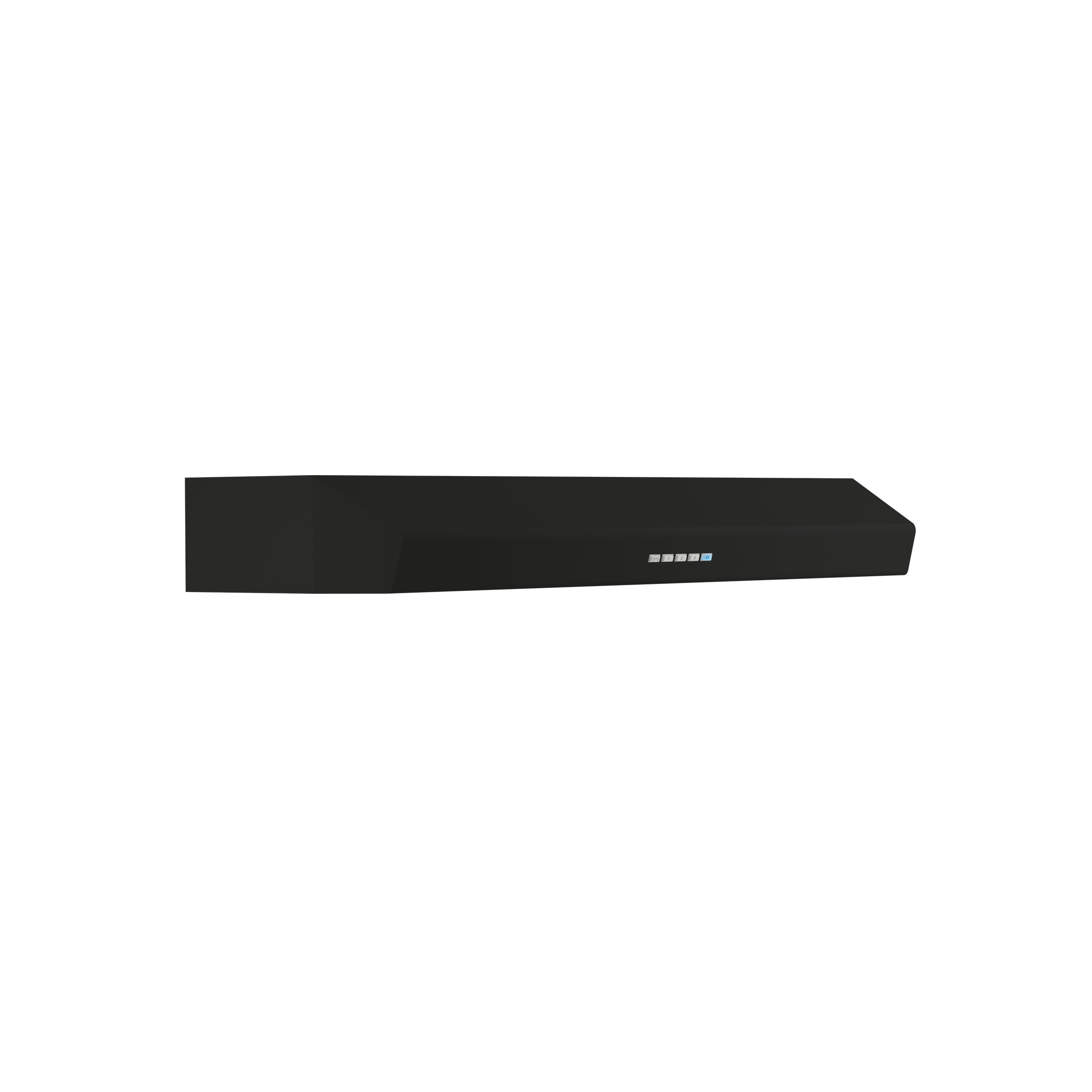 ZEPHYR Breeze II, Under Cabinet, 36", Black, LED Black - AK1236CB