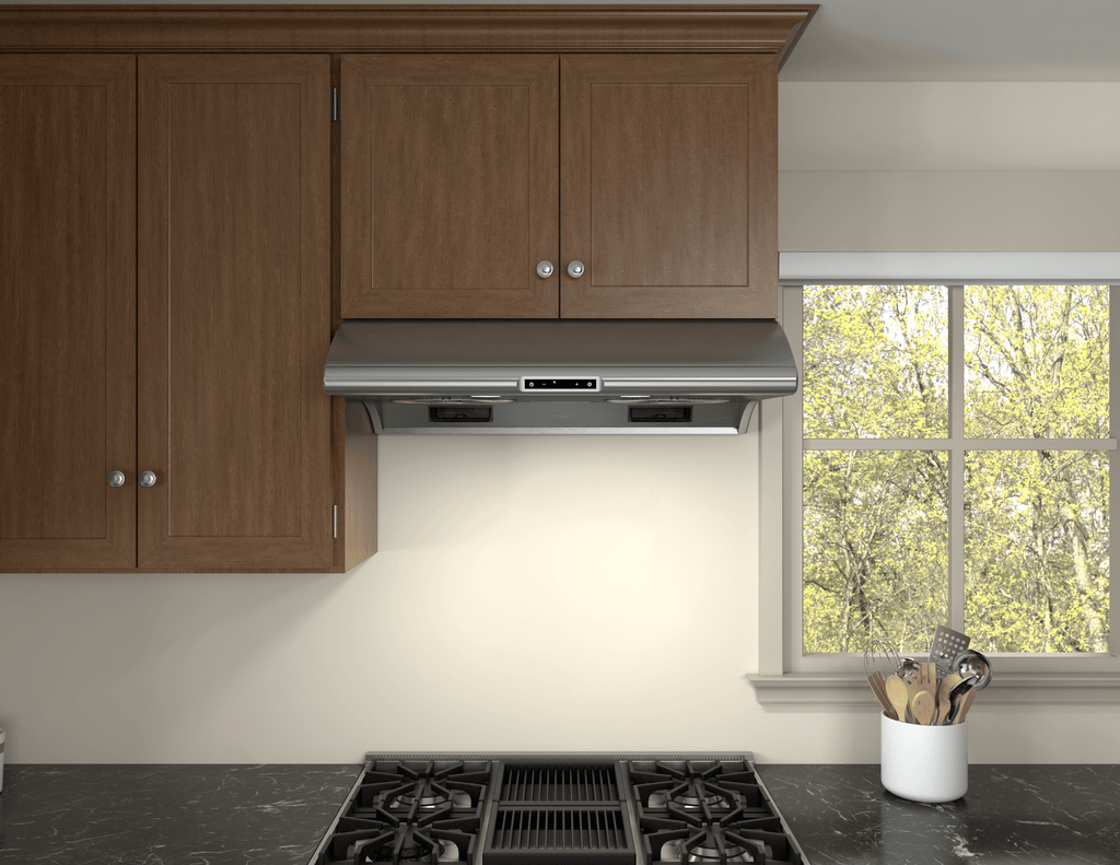 ZEPHYR Typhoon, UC, 30in, SS, LED, ACT in Stainless Steel - AK2100CS