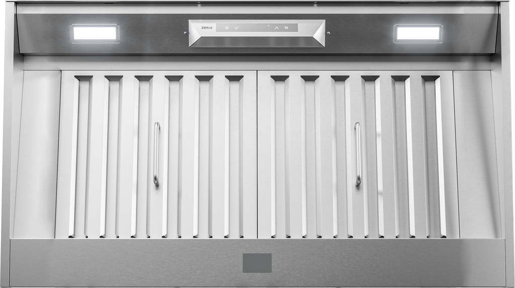ZEPHYR Monsoon Connect, 36in, SS, LED, ACT in Stainless Steel - AK9434BS