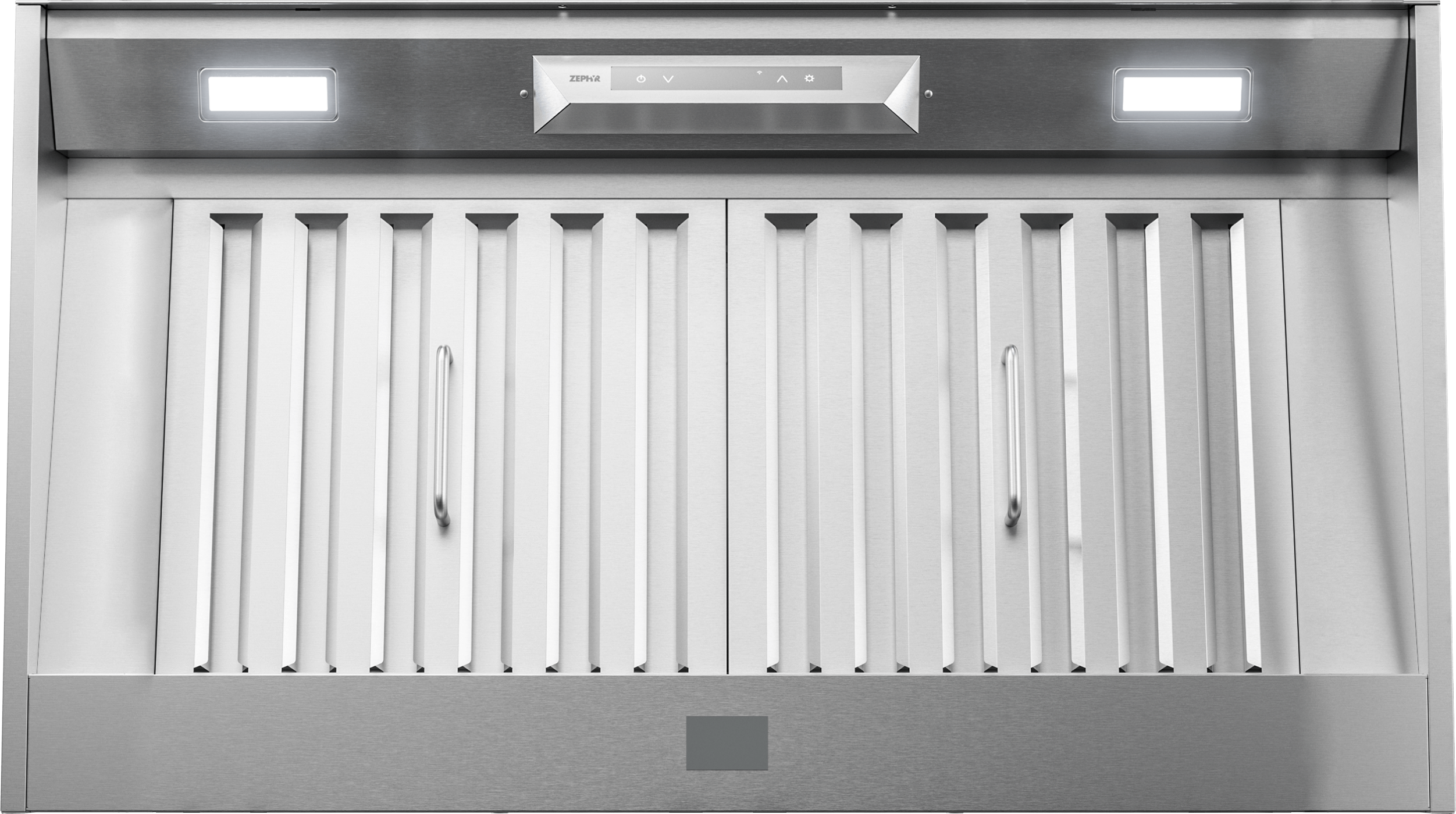 ZEPHYR Monsoon Connect, 36in, SS, LED, ACT in Stainless Steel - AK9434BS