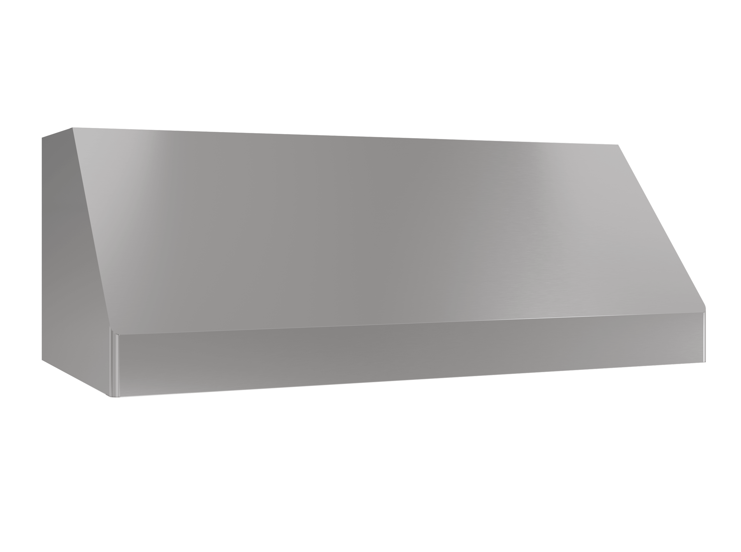 ZEPHYR Tempest II, 18in Wall, 54in, SS, LED, ACT in Stainless Steel - AK7554CS