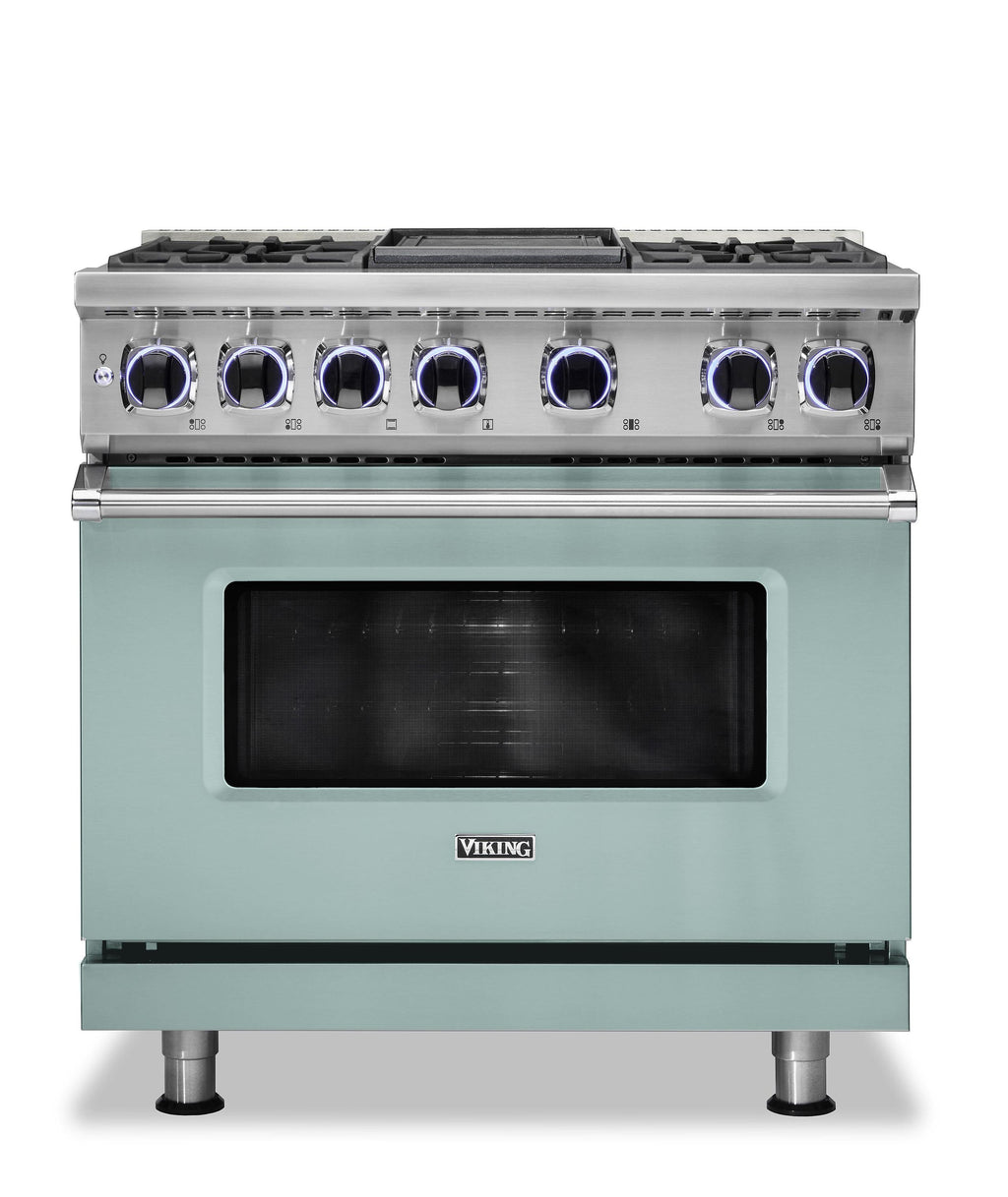 VIKING 36" Dual Fuel Range - VDR7362 Viking 7 Series Other - VDR73624GSP