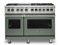 Klein Tools VIKING 48" Dual Fuel Range - Viking 5 Series Green - VDR5486GEU