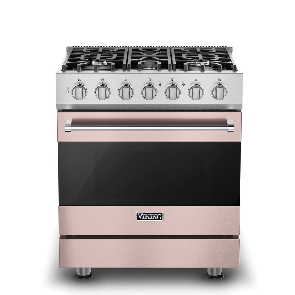 VIKING 30" Self-Cleaning Dual Fuel Range Viking 3 Series Pink - RVDR33025BBH