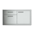 XO APPLIANCE XOG42COMBO 42" 304 in Stainless Steel Door and Drawer in Stainless Steel - XOG42COMBO