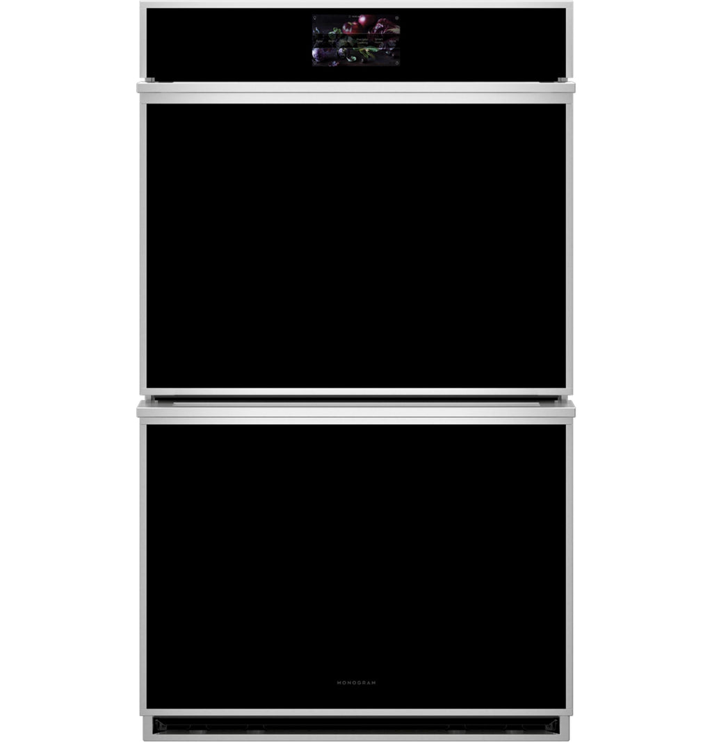 MONOGRAM Monogram 30" Minimalist Double Wall Oven in Stainless Steel - ZTD90DSSNSS