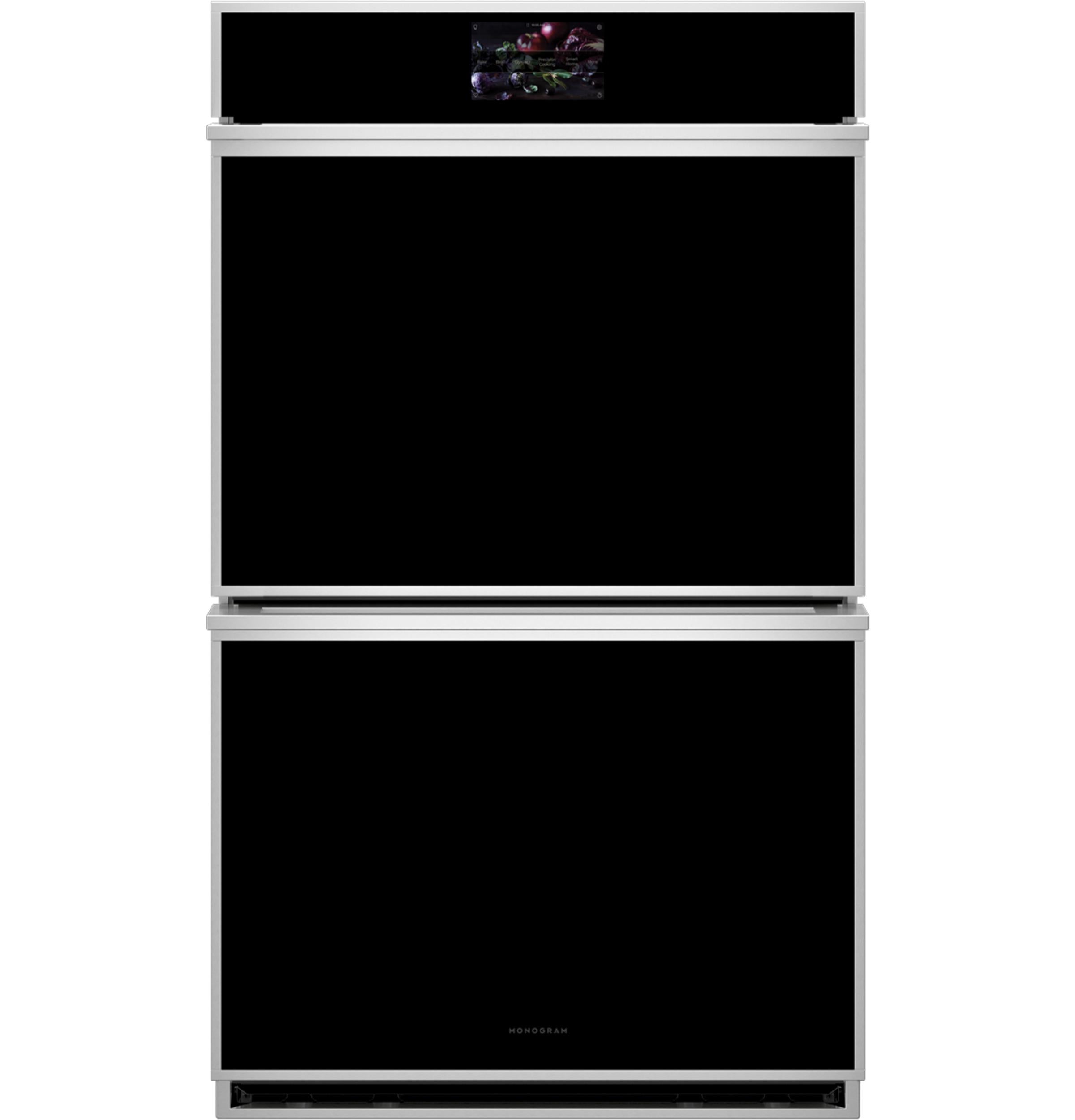 MONOGRAM Monogram 30" Minimalist Double Wall Oven in Stainless Steel - ZTD90DSSNSS