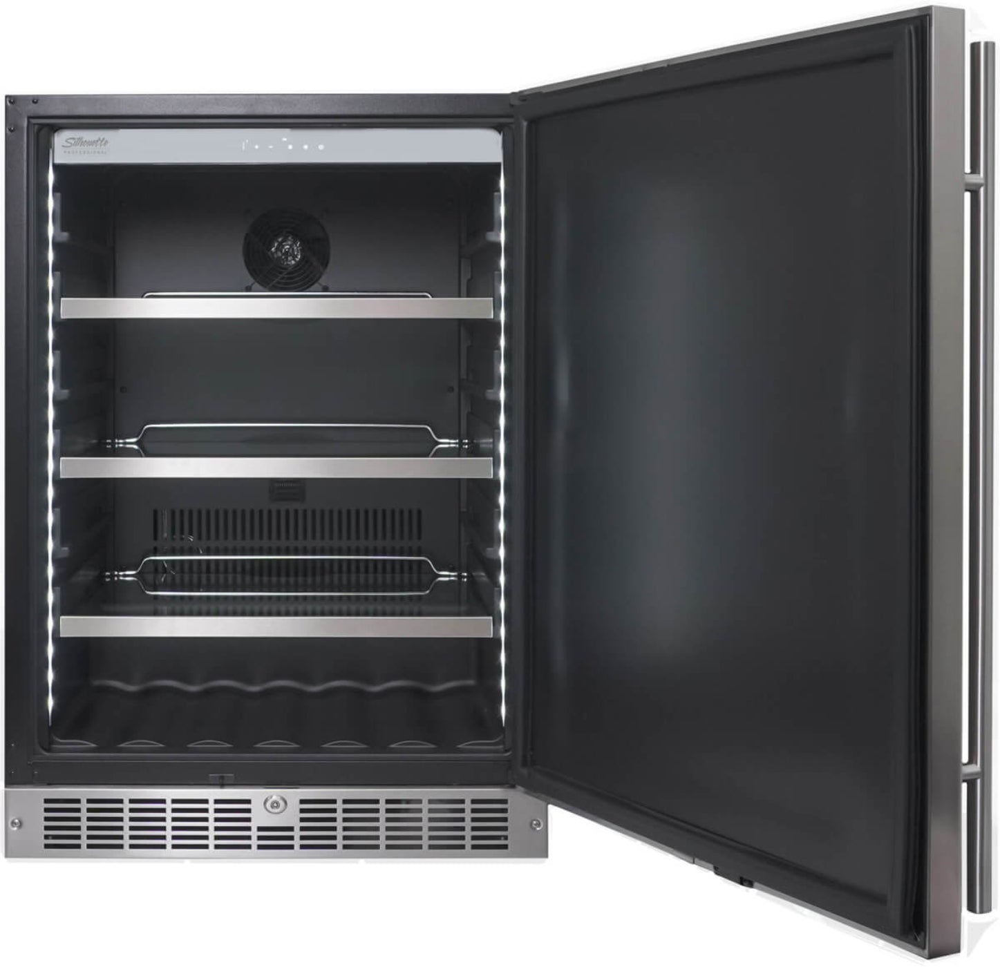 SILHOUETTE Silhouette 5.5 Cu. Ft. Built-in Fridge in Stainless Steel - SPRAR055D1SS