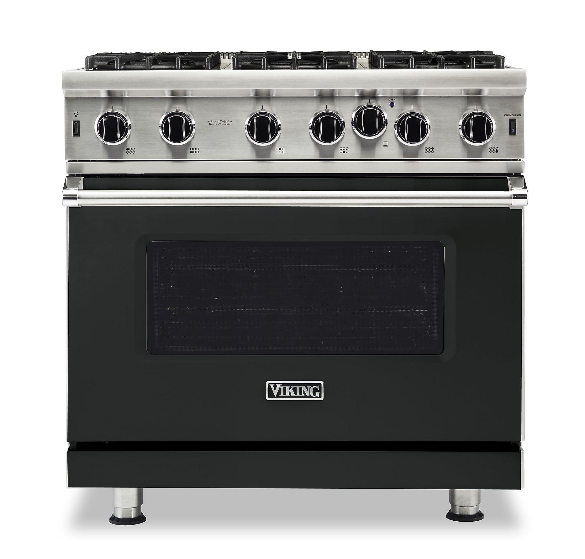 VIKING 36" Open Burner Gas Range Viking 5 Series Bronze - VGIC53626BANLP