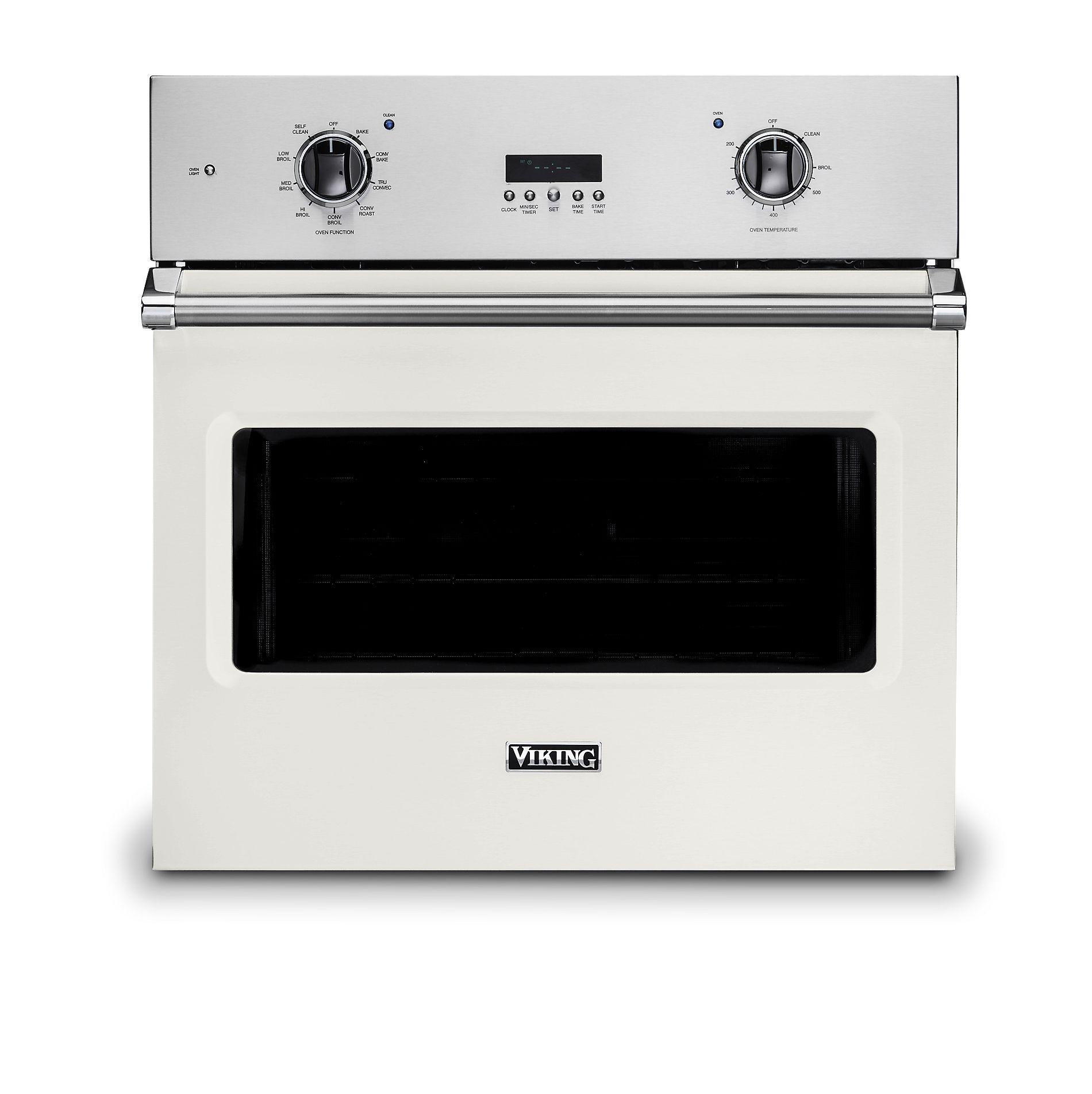 VIKING 30" Electric Single Select Oven White - VSOE130PW