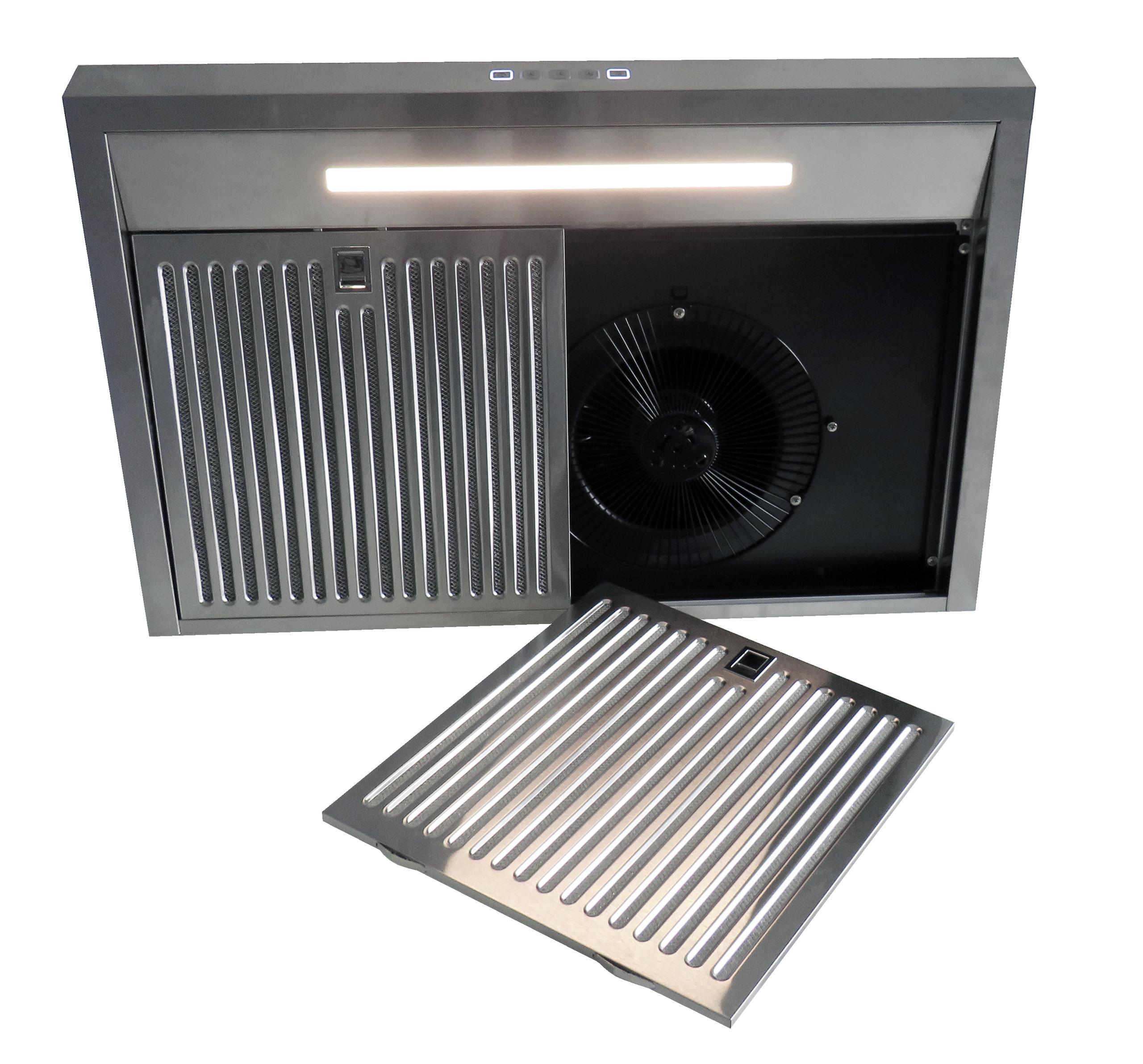 XO APPLIANCE XOE230B 30" 400 CFM Under Cabinet Range Hood Black - XOE230B