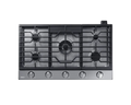 DACOR DTG36P875NS Transitional 36" Gas Cooktop, Silver in Stainless Steel, Natural Gas/Liquid Propane - DTG36P875NS
