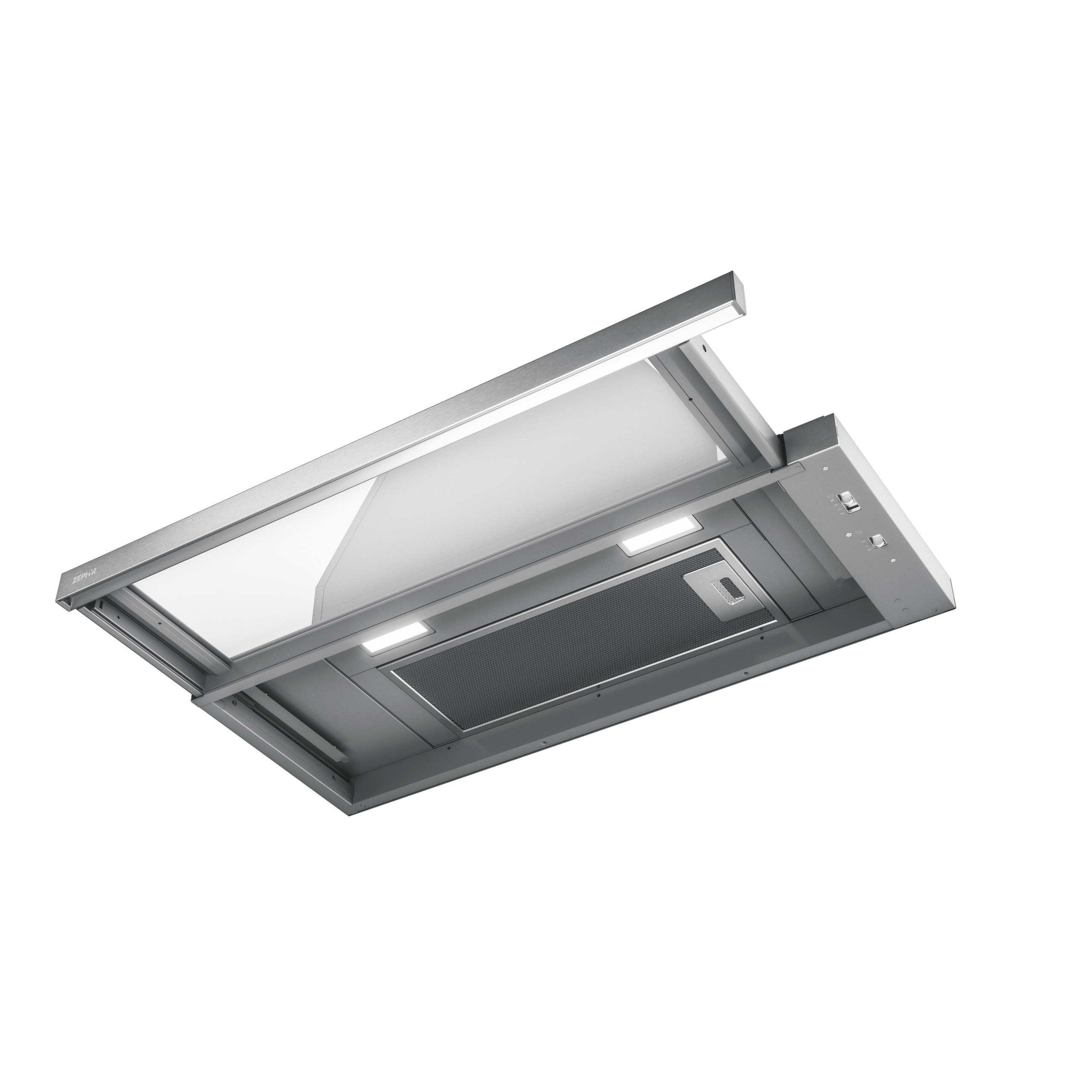 ZEPHYR Pisa, Under Cabinet, 36", SS, 500 CFM in Stainless Steel - ZPIE36BG