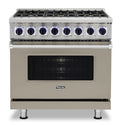 VIKING 36" Dual Fuel Range - VDR7362 Viking 7 Series Gray - VDR73626BNALP