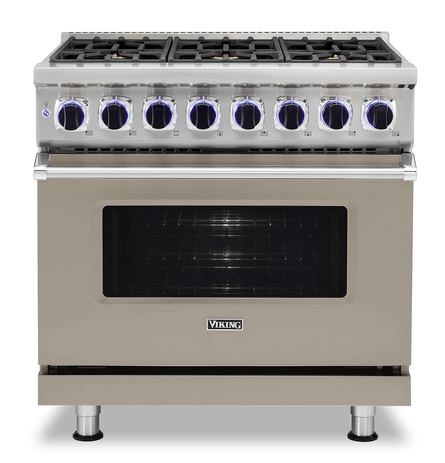 VIKING 36" Dual Fuel Range - VDR7362 Viking 7 Series Gray - VDR73626BNA