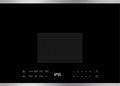 XO APPLIANCE XOOTR24BS 24" Over-The-Range Microwave Oven in Black Glass with in Stainless Steel Trim Black On Stainless - XOOTR24BS