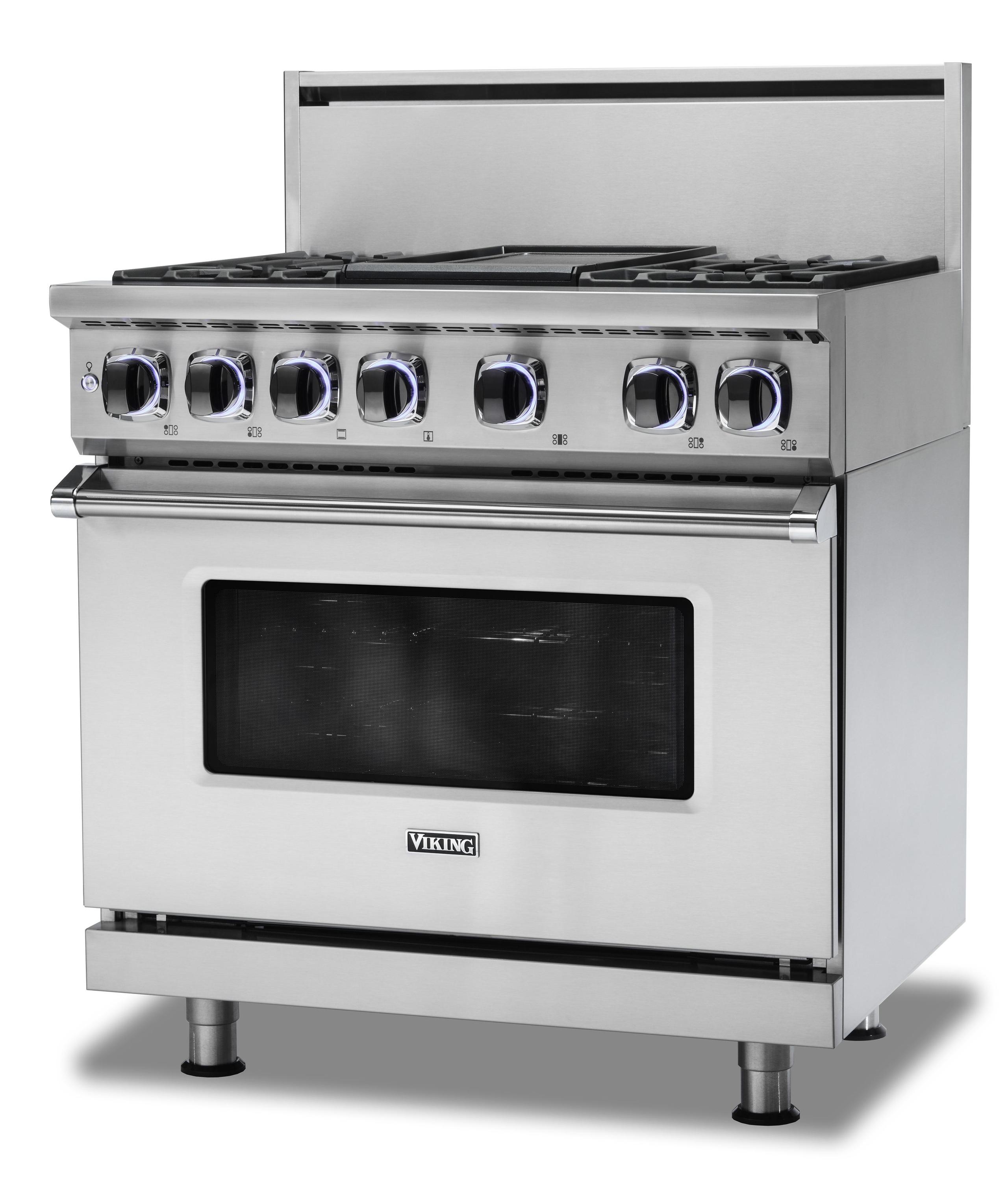 VIKING 36" Dual Fuel Range - VDR7362 Viking 7 Series Gray - VDR73626BNA