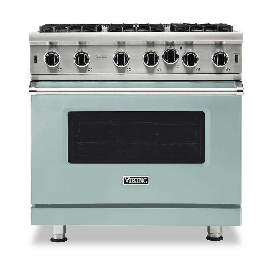 VIKING 36" Open Burner Gas Range Viking 5 Series Other  - VGIC53626BSPLP