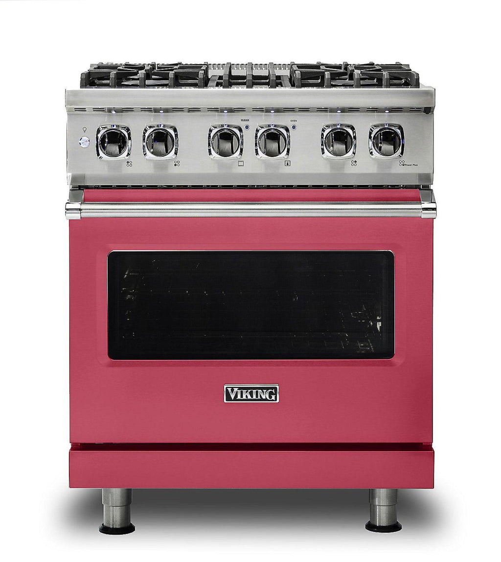 VIKING 30" Dual Fuel Range Viking 5 Series Red - VDR5304BVALP