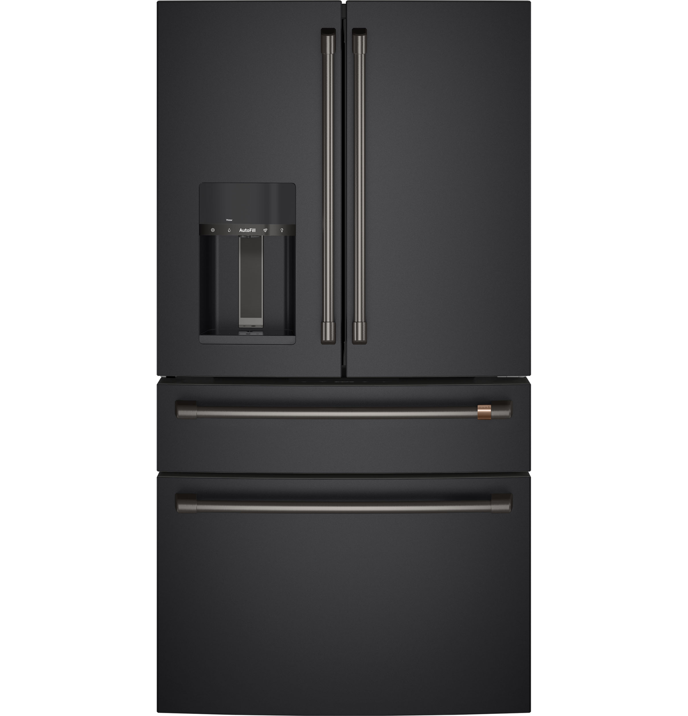 CAFE CVE28DP3ND1 CAFé™ ENERGY STAR® 27.8 Cu. Ft. Smart 4-Door French-Door Refrigerator Black