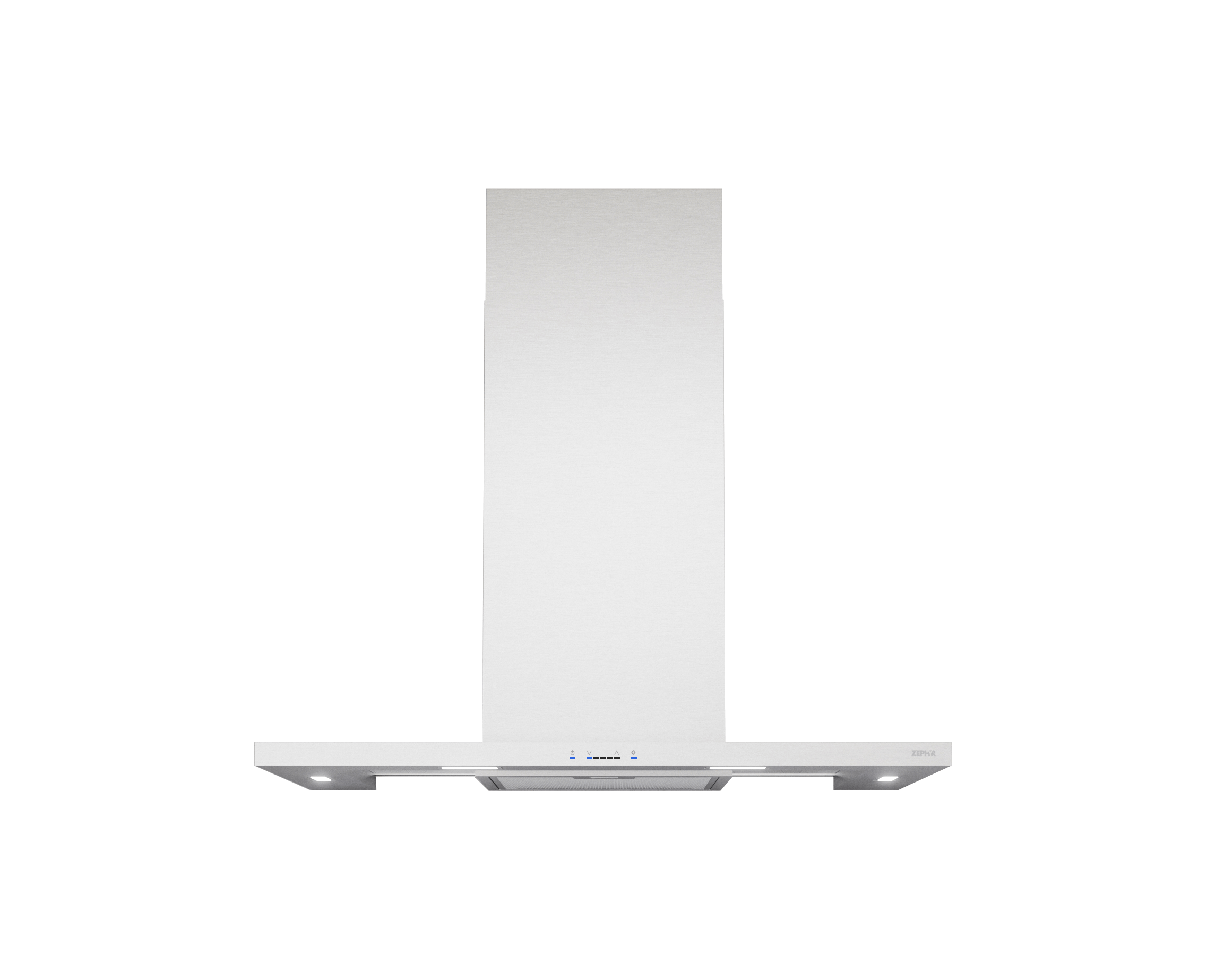 ZEPHYR Modena, Wall, 30in, SS+Glass, LED, ACT in Stainless Steel - ZMOE30BS