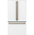 CAFE CWE23SP4MW2 CAFé™ ENERGY STAR® 23.1 Cu. Ft. Smart Counter-Depth French-Door Refrigerator White