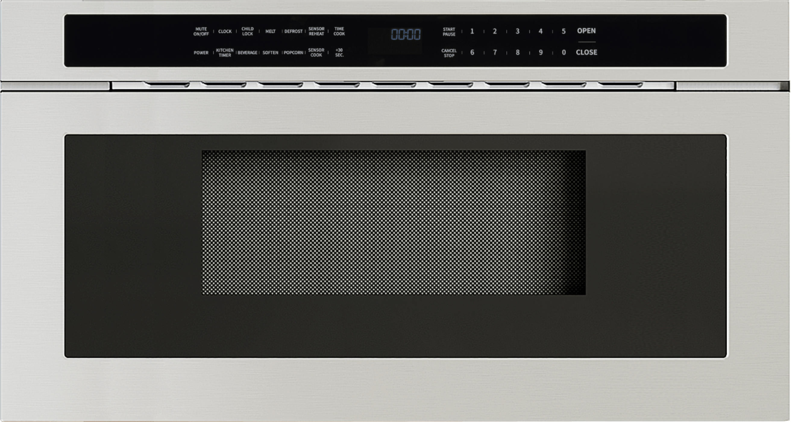 ZEPHYR Microwave Drawer, 30in, Built-In, SS, 1.2 cu. ft. in Stainless Steel - MWD3001AS
