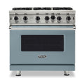 VIKING 36" Open Burner Gas Range Viking 5 Series Blue - VGIC53626BNSLP