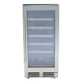AVANTI Avanti 28 Bottle DESIGNER Series Wine Cooler in Stainless Steel - WCF281E3SS