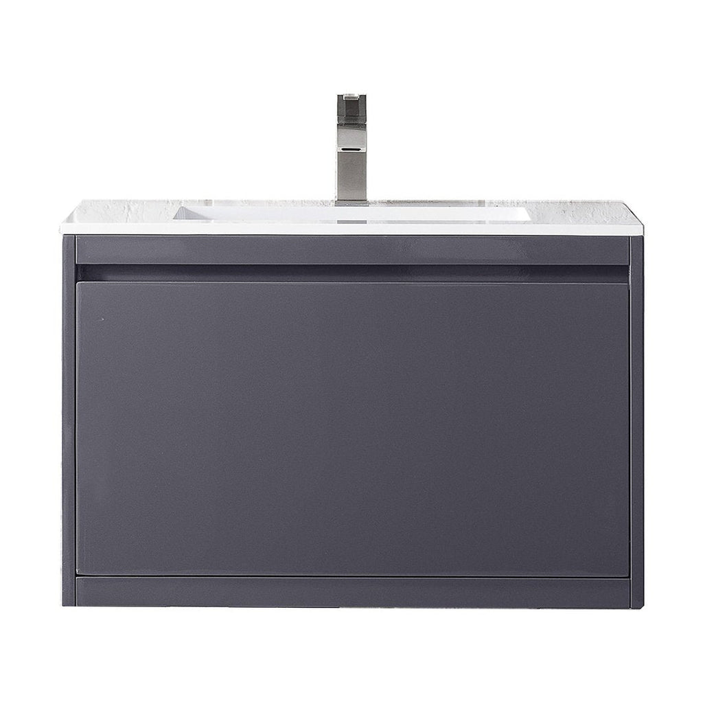 James Martin Vanities Milan 31.5" Single Vanity Cabinet - 801V31.5GWRGDCHB