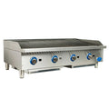 Globe  Gas Charbroiler with Stainless Steel Radiants - 160,000 BTU - GLGCB48GSR