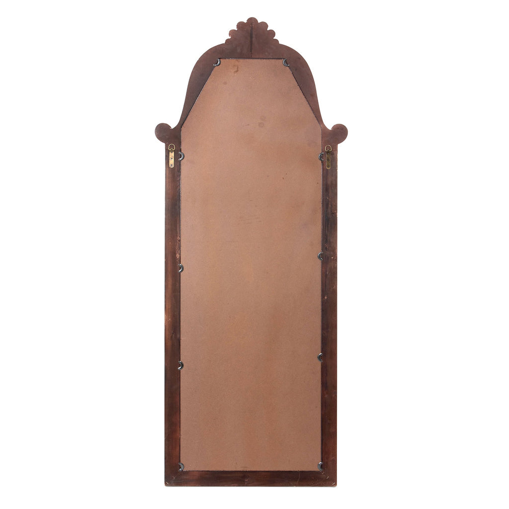Park Hill Collection Vestibule Full-Length Carved Wood Mirror - Elegant Rustic Design for Glamorous Home Décor -  EWI26161