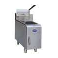Globe 15 lb. Liquid Propane Countertop Fryer - 26,500 BTU - GLGF15PG