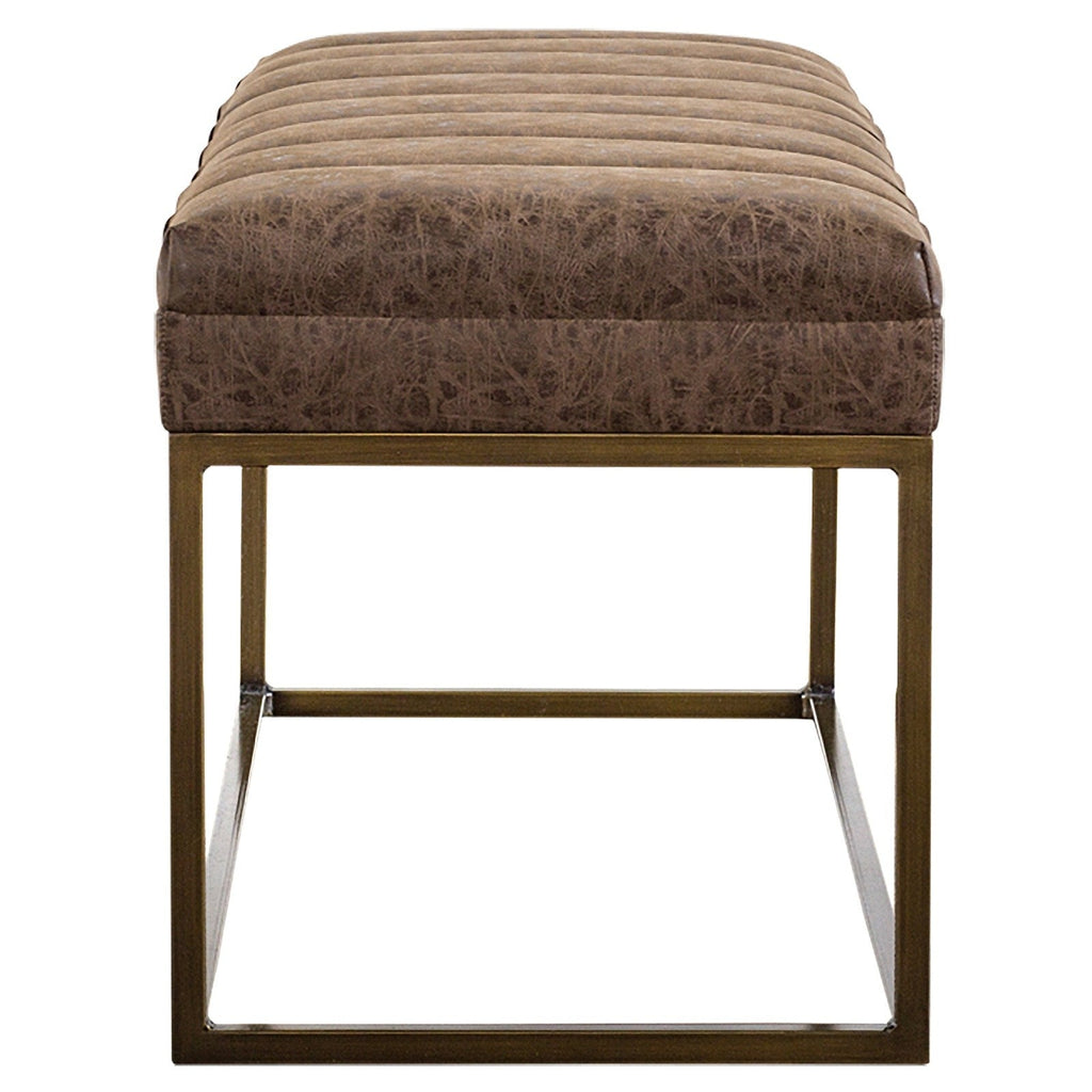 New Pacific Direct Darius PU Leather Bench  - 3900030-NCE