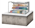 Turbo Air TOM-48L-UF-S-3SI-N Countertop Refrigerated Display Cases - TOM-48L-UF-S-3SI-N